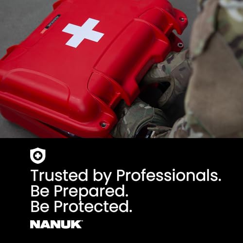 NANUK 903 Waterproof First Aid Box Empty – Durable, Medical - Product Imagery