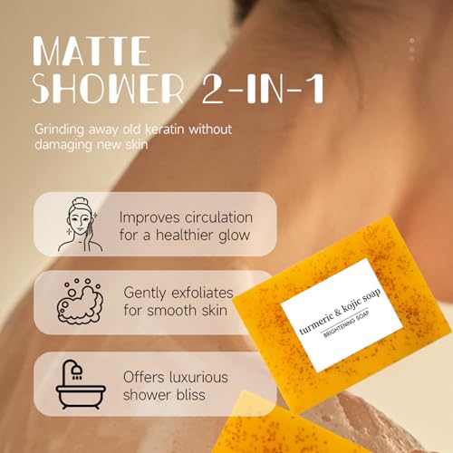 Turmeric Wash and Care 4 Piece Set, Turmeric Face Wash with - Product Imagery