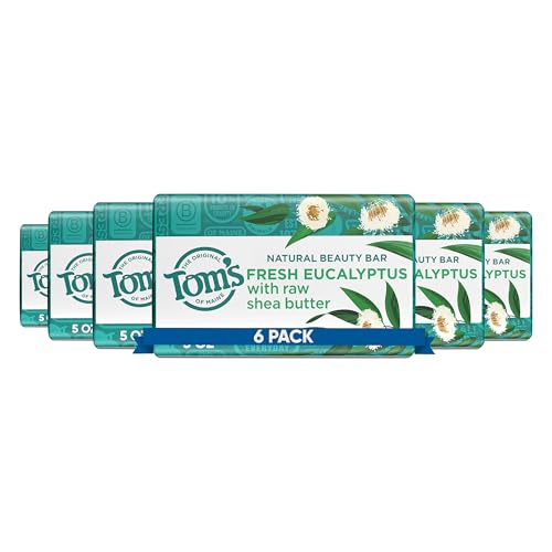 Tom's of Maine Natural Beauty Bar Soap, Fresh Eucalyptus, 5 oz - Product Imagery