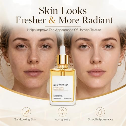 Silk Body Oil for Women,Perfume Oil Firming & Facial Serum – - Product Imagery