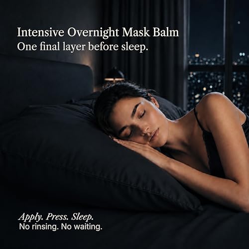 Overnight Face Mask, Hydrating Sleeping Mask for Dry Skin, Night - Product Imagery