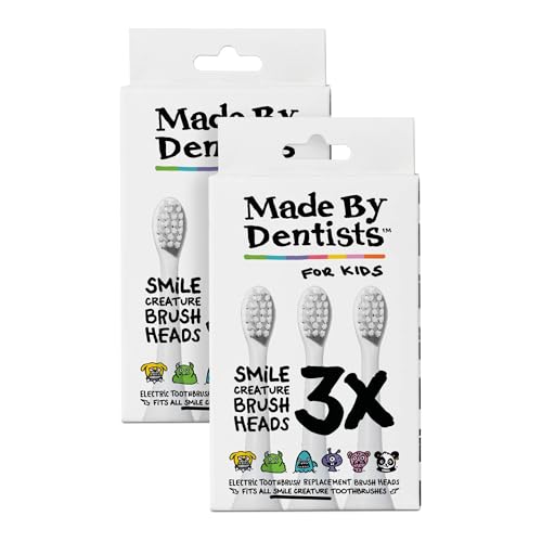 Made By Dentists Kids Electric Toothbrush Replacement Heads – 6 - Product Imagery