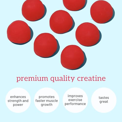 Organifi Creatine Chews - Premium Cherry Chews to Perform, Look, - Product Imagery