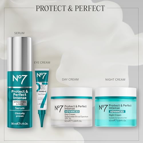 No7 Protect & Perfect Intense Advanced Under Eye Cream, 0.5 Fl Oz - Product Imagery