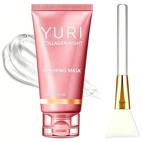 Yuri Collagen Mask, Overnight Peel Off Face Mask 1 Pcs - Product Imagery