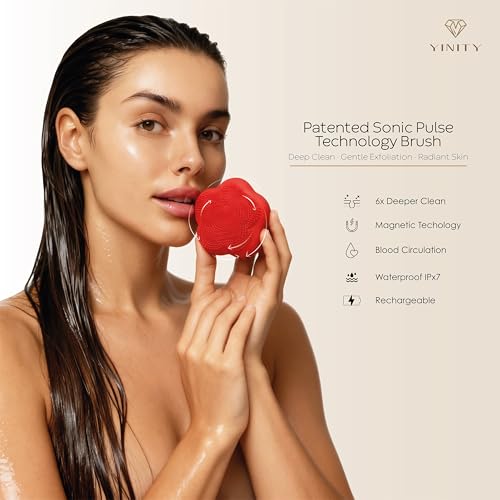 5-Step Korean Anti-Aging Skincare Set + Sonic Brush | Retinol, - Product Imagery