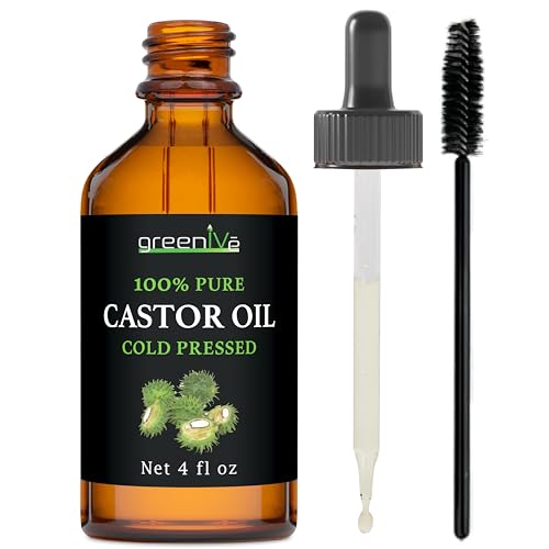 GreenIVe 100% Pure Castor Oil, 4 Fl oz - Product Imagery