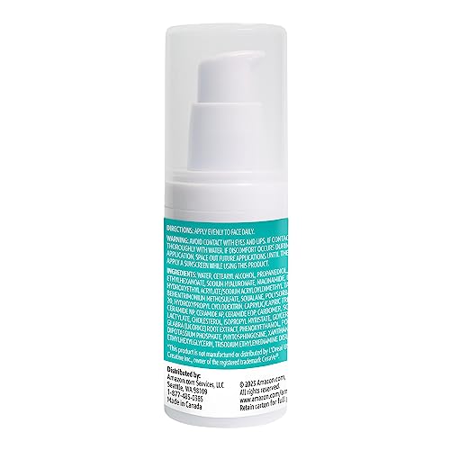 Amazon Basics Retinol Serum for Face, Pore Minimizer, Fast - Product Imagery