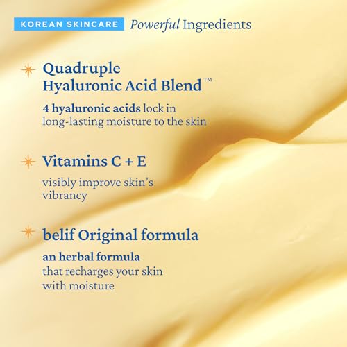 belif Aqua Bomb Vitamin C Face Cream Moisturizer, Infused with - Product Imagery