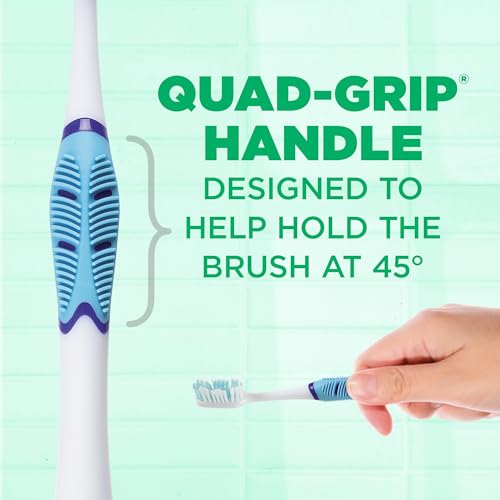 GUM Sensitive Clean Technique Soft Toothbrush, Full Head, 2 Count - Product Imagery