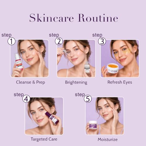 Face Care Set – Daily Moisturizing Facial Kit for Smooth, - Product Imagery