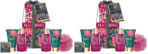 Baylis & Harding Boudoire Luxury Pamper Present, Gift Set for Women – Vegan, Fruit, Pack of 2