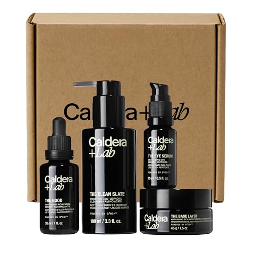 Caldera + Lab The Regimen Rich + Eye Defense | Men's 4 Piece - Product Imagery