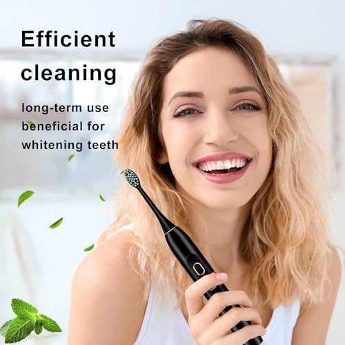 kingheroes Electric Toothbrush Set, Comes with 8 Brush Heads & - Product Imagery
