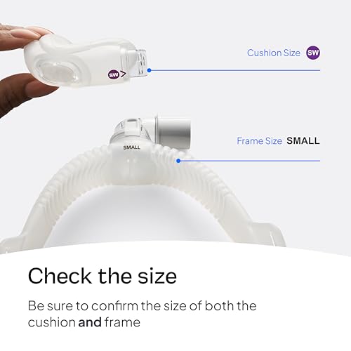 ResMed AirFit N30i Frame System, Small Frame/Small-Wide Cushion - Product Imagery