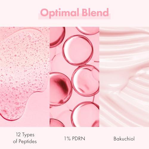 TOSOWOONG Pink Peptide 12 PDRN Serum for Firming & Glass Skin, - Product Imagery