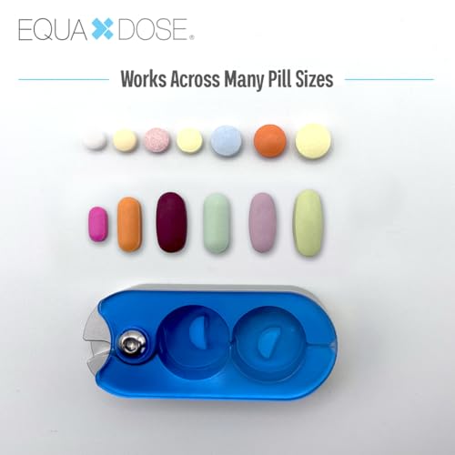 EQUADOSE Pill Splitter with Premium and Durable Aluminum Blades, - Product Imagery