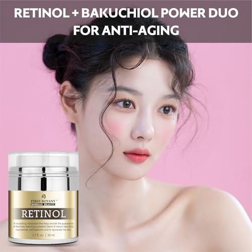 First Botany Korean Retinol Moisturizer Face Cream - Hydrating - Product Imagery