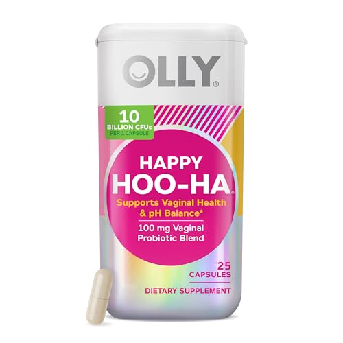 OLLY Happy Hoo-Ha Capsule, Vaginal Probiotics for Women - 25 - Product Imagery