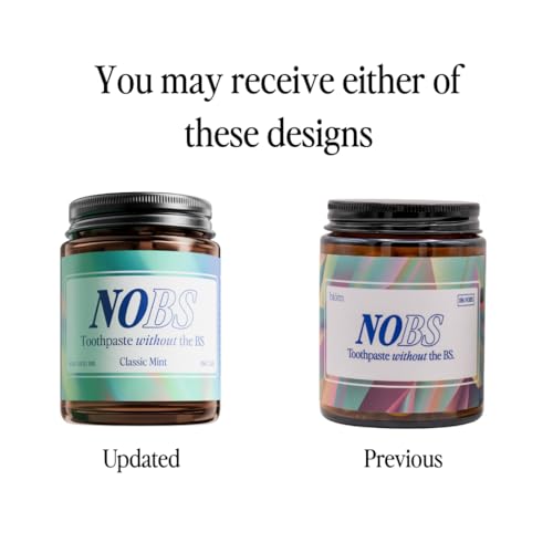 NOBS (No Bad Stuff) Toothpaste Tablets - Nano Hydroxyapatite, - Product Imagery