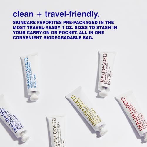 MALIN+GOETZ Best-Sellers Travel Kit | Six Everyday Essentials - Product Imagery