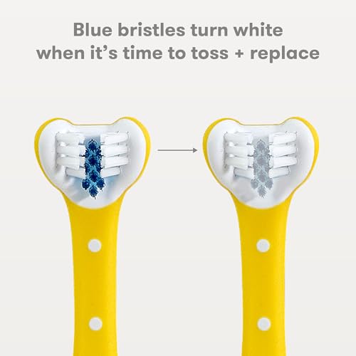 Frida Baby Triple-Angle Toothhugger Toddler Toothbrush, 2 Years - Product Imagery