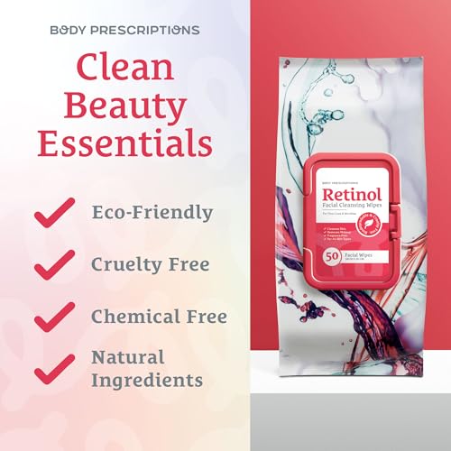 Body Prescription Makeup Cleansing Wipes - Gentle and Effective - Product Imagery