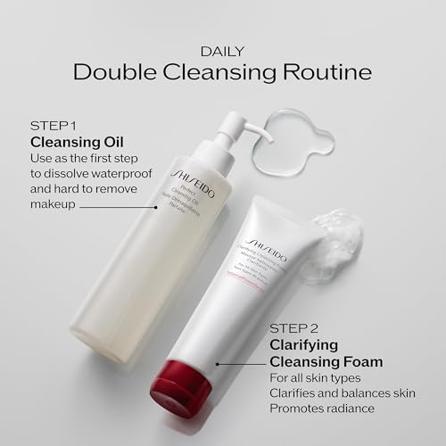 Shiseido Clarifying Cleansing Foam - 125 mL - Cleanses, Balances - Product Imagery
