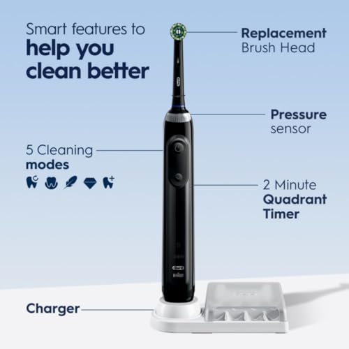 Oral-B Pro 5000 Smartseries Power Rechargeable Electric - Product Imagery
