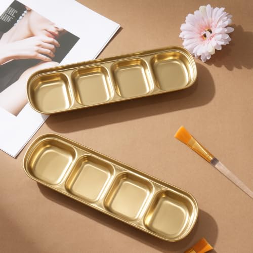 6 Pcs DIY Esthetician Face Mask Tray, Professional Facial Set, - Product Imagery