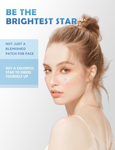 Dr. Zitacne Pimple Patches for Face, Star Hydrocolloid Acne - Product Imagery