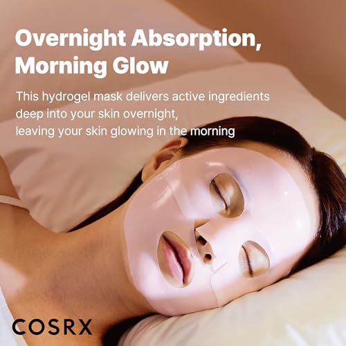 COSRX Pink Peptides Collagen Lifting Glow Hydrogel Face Masks 3 - Product Imagery