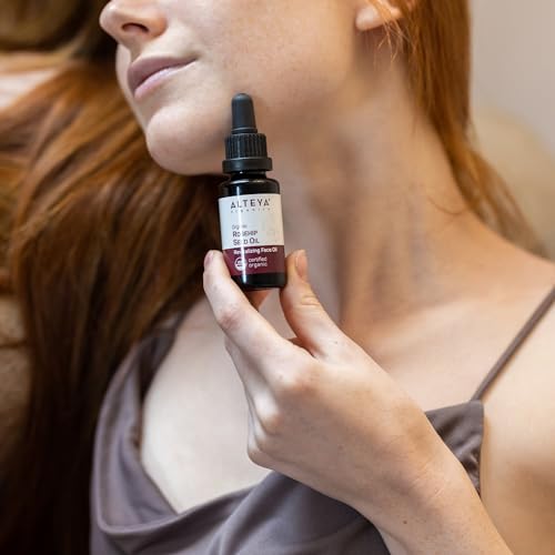 Alteya Rosehip Seed Oil USDA Certified Organic Face Oil, 1.7 Fl - Product Imagery