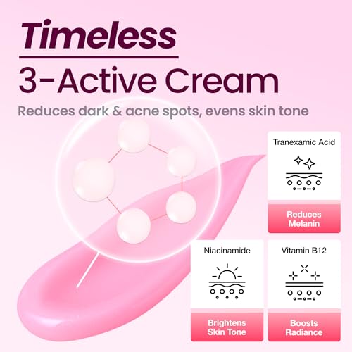 Dark Spot 24% Correcting Pink Glow Cream | Tranexamic Acid 6%, - Product Imagery