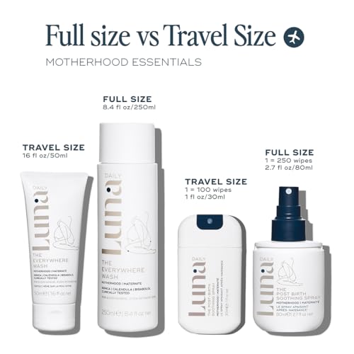 Luna Daily Hospital Bag Essentials Kit, Pregnancy & Postpartum - Product Imagery