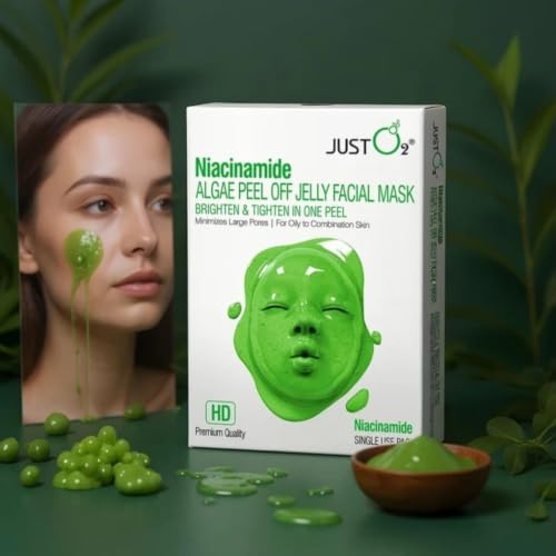 Trending Niacinamide Bio Collagen Peel Off Jelly Facial Mask - Product Imagery