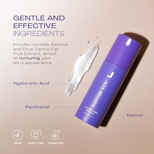 JESS BEAUTY | Timeless Skin Retinol Serum with Panthenol & - Product Imagery