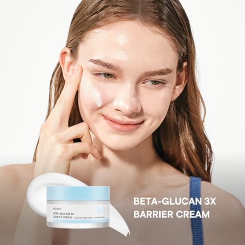 IUNIK Beta-Glucan 3X Barrier Cream - Deep Hydration & Repair - Product Imagery