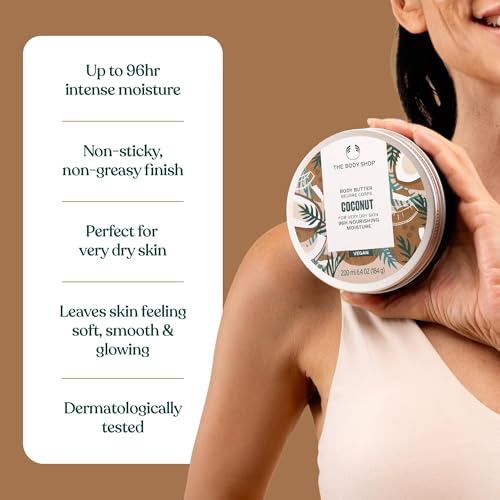 The Body Shop Body Butter | 96Hr Nourishing Moisture, For Dry - Product Imagery