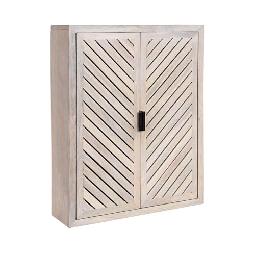 Kate and Laurel Mezzeta Decorative Coastal Two-Door Floating - Product Imagery
