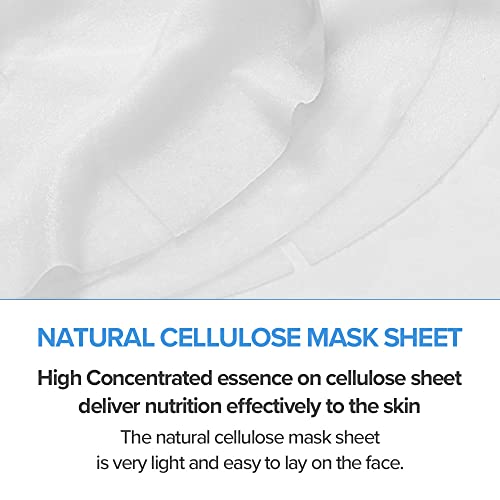 JMsolution Water Luminous SOS Ringer Mask Plus (10 Sheets, 35ml - Product Imagery