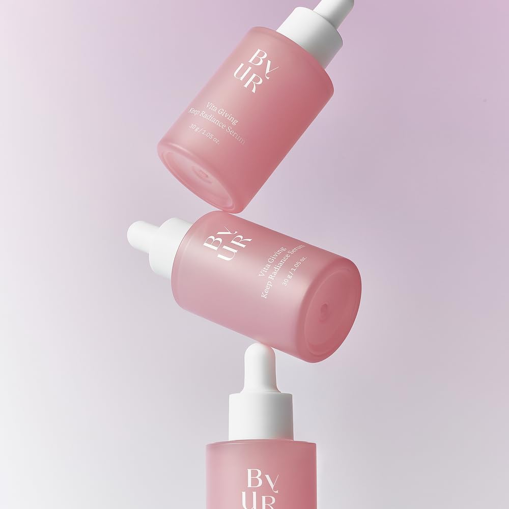ByUR Vita Giving Keep Radiance Serum - Dark Spots & Hyperpigmentation, Brightening & Hydrating for Dry, Dull Skin, Hyalu