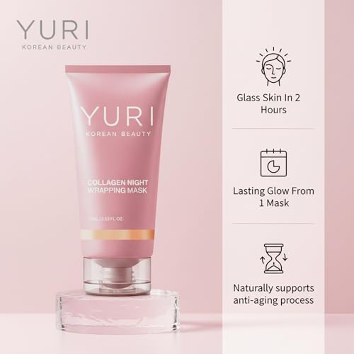 Collagen Night Wrapping Mask, Collagen Overnight Glass Skin Peel - Product Imagery