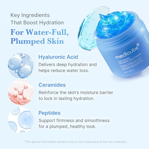 medicube Viral Jelly Cream Duo - Hyaluronic Acid and Collagen - Product Imagery