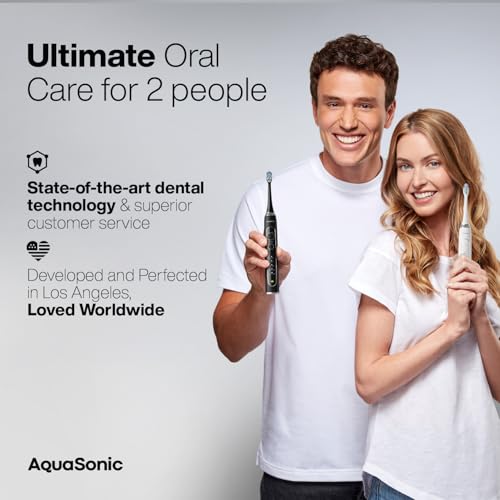 Aquasonic Duo Series PRO UV - ADA Accepted Electric Toothbrushes - Product Imagery