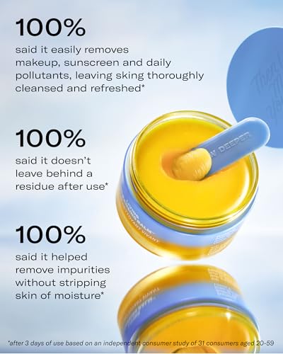 Then I Met You Living Cleansing Balm, Travel Makeup Remover Oil - Product Imagery