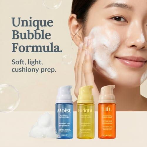 Curest Wash-Free Micro Bubble Mask - Korean Skin Care Set for - Product Imagery