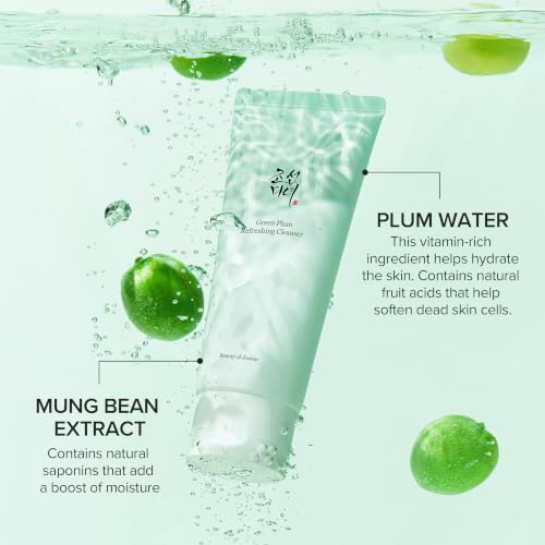 Beauty of Joseon Green Plum Refreshing Cleanser Gel Type Deep - Product Imagery