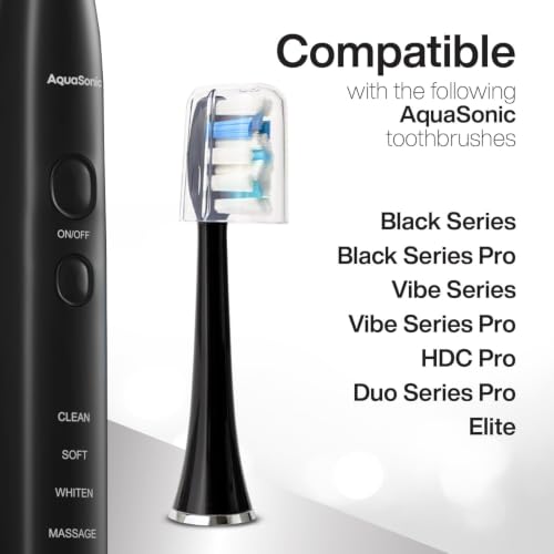 AquaSonic Genuine Proflex Replacement Brush Heads | ADA Accepted - Product Imagery