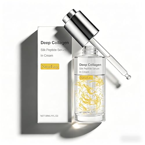 NaturEasy Deep Collagen Silk Peptide Serum For Face With Collagen & Copper Peptides